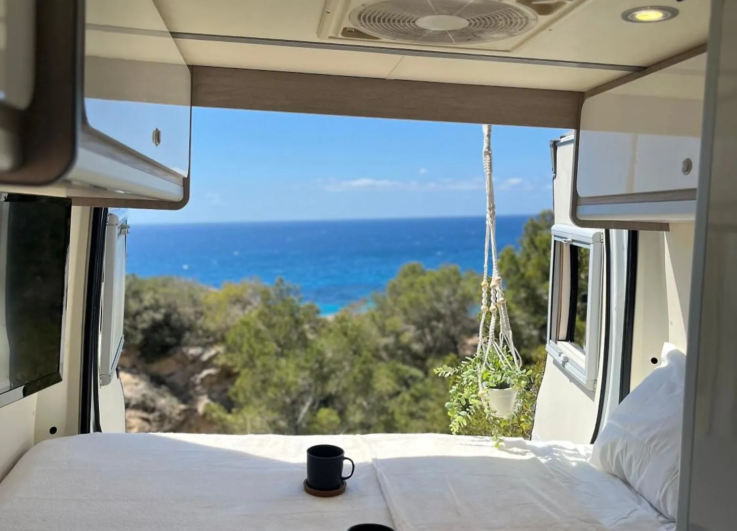 Beautiful Campervan Ses Cadenes Campsite