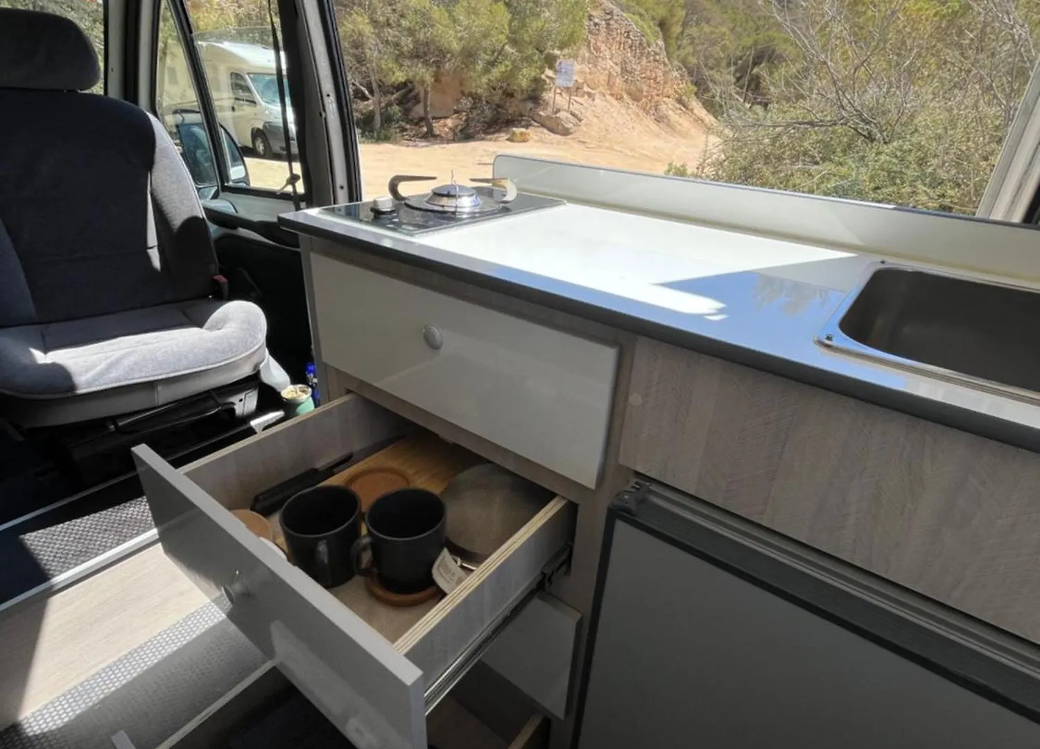 Campsite Beautiful Campervan Ses Cadenes