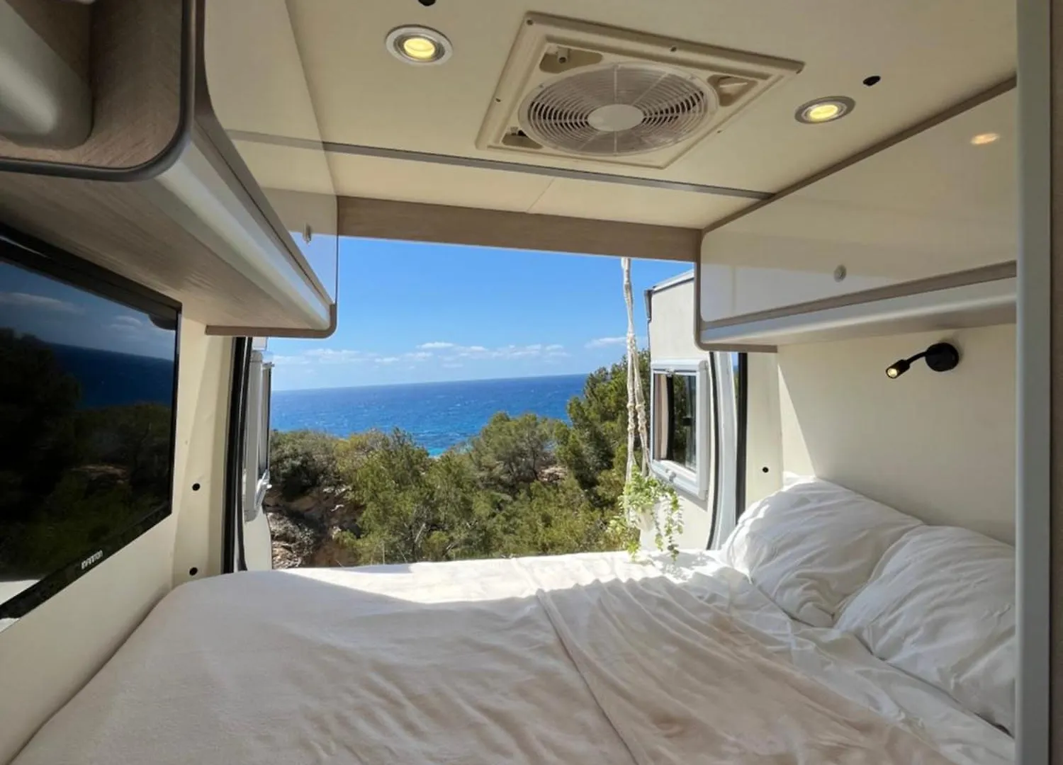 Beautiful Campervan Ses Cadenes Campsite